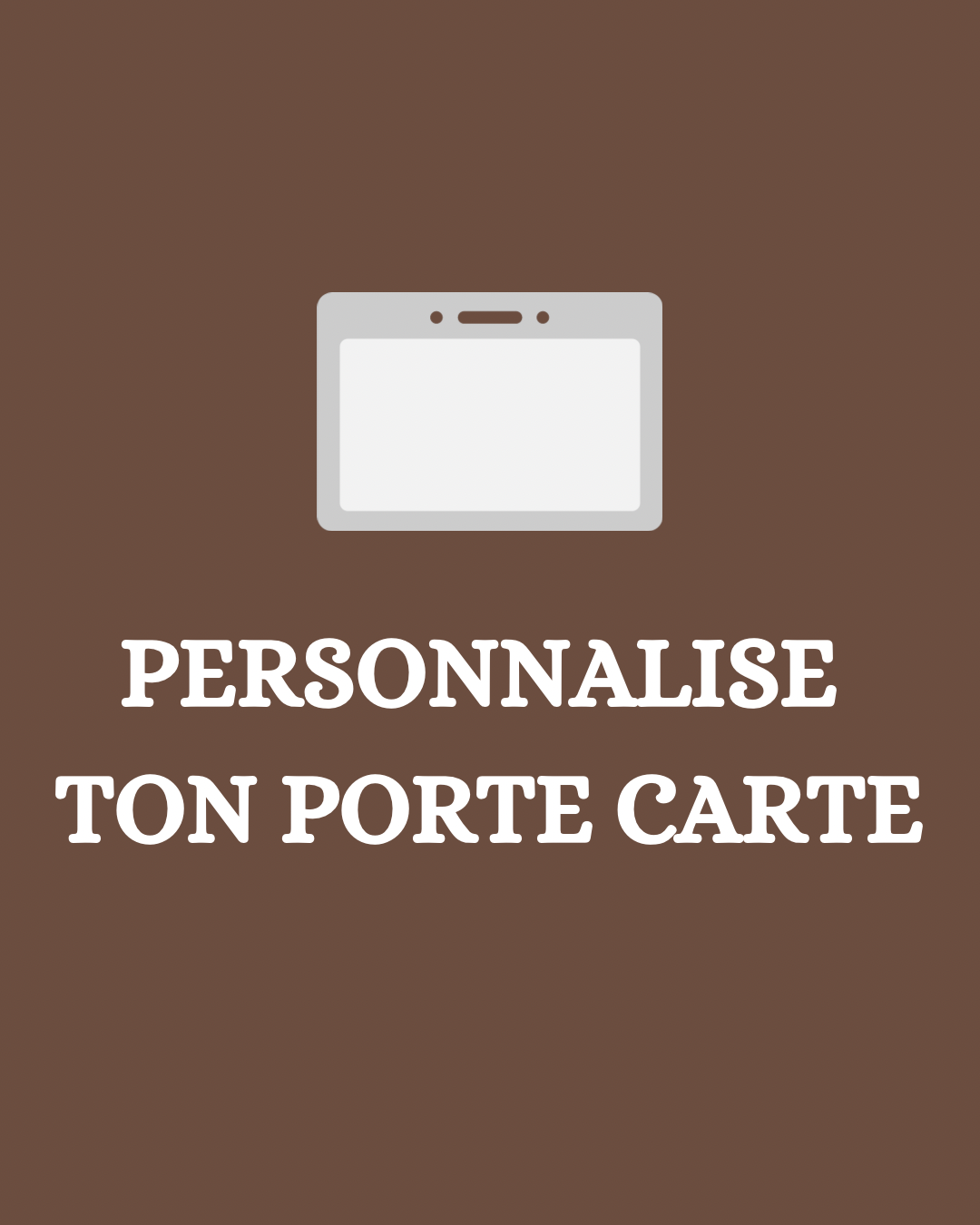 Mon porte carte