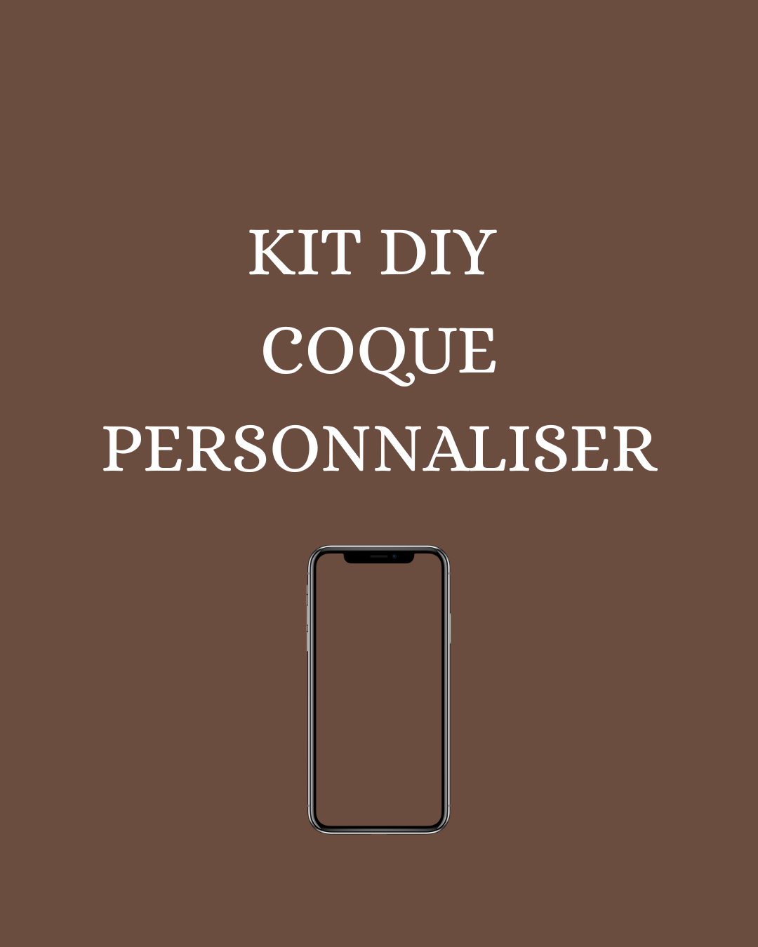 Kit Diy Coque Personnalisée