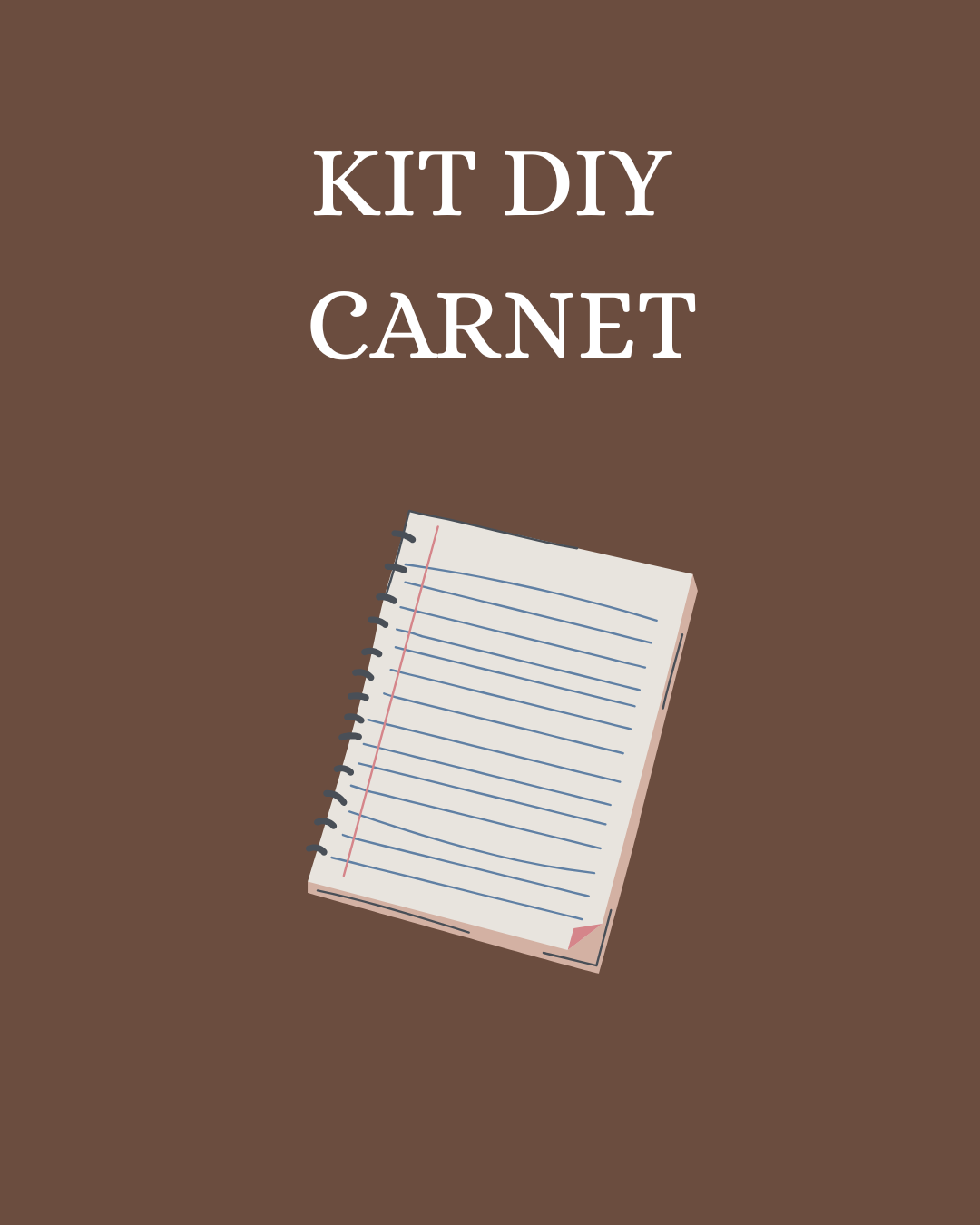 Kit DIY Carnet