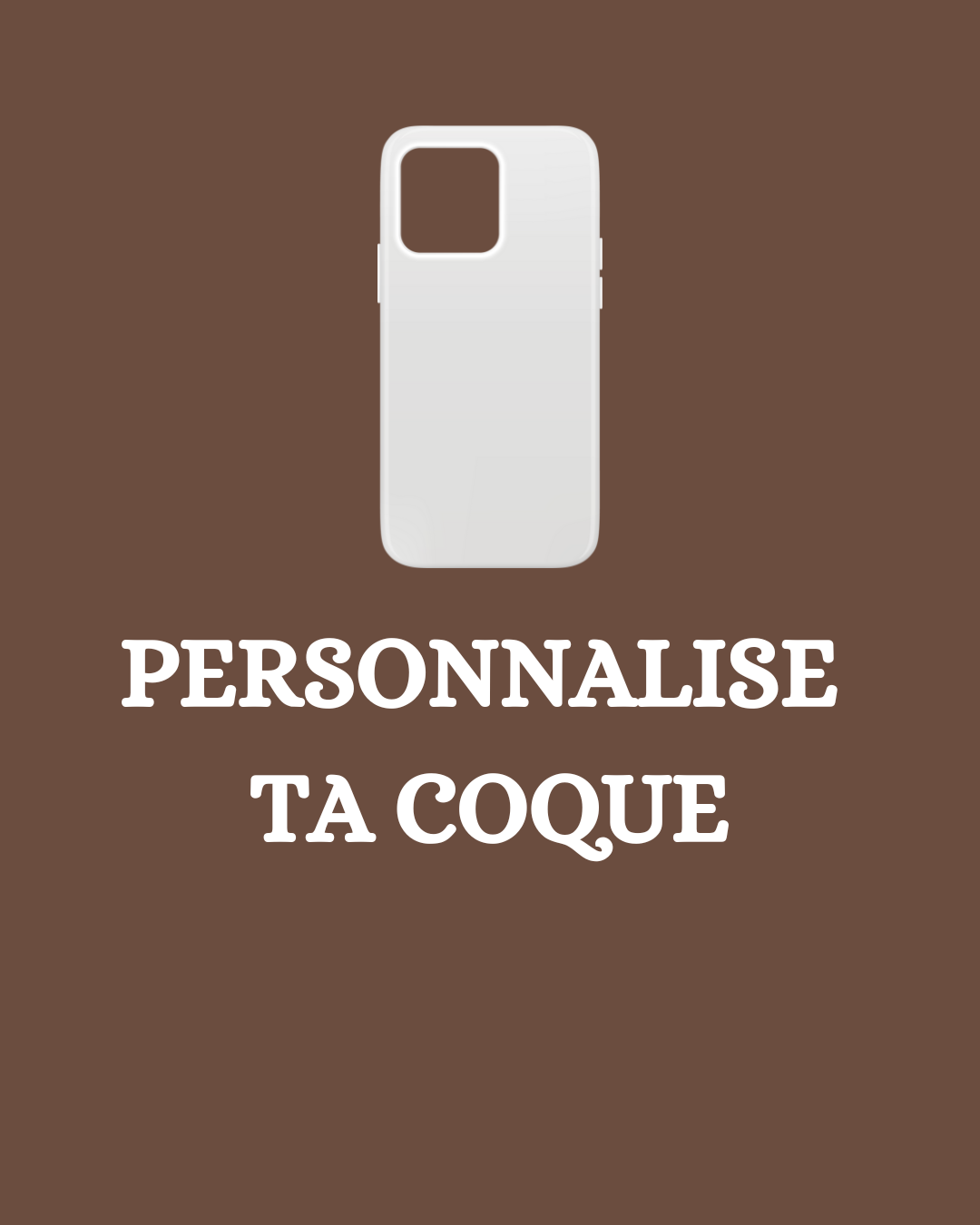 Ma coque personnalisée